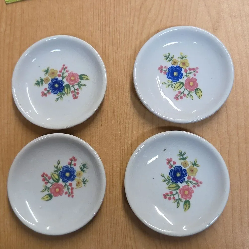 10 Piece Floral Strombecker‎ Tea Set Pieces